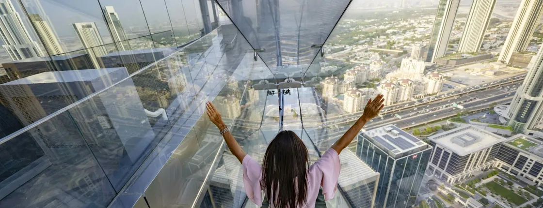 Sky Views Observatory entry ticket with optional experiences