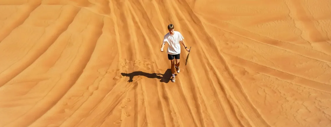 Sandboarding In Sahara Dunes With Sunset Camel Ride And BBQ