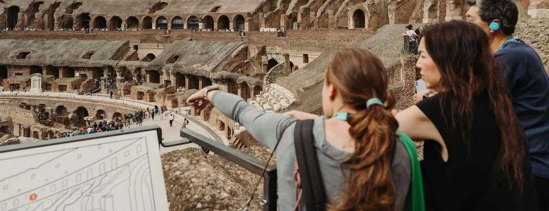 Guided Colosseum tour and Roman Forum visit