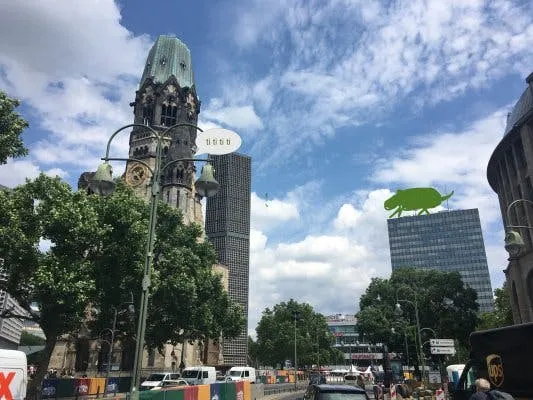 Child-friendly city rally in Berlin "Monkeys and eagles"