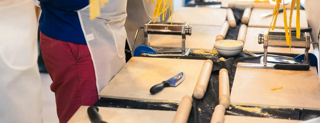 1-hour pasta making class in Rome