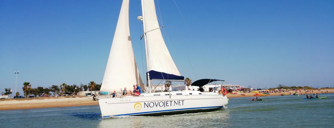 Sancti Petri cruise to La Barrosa with swim stop