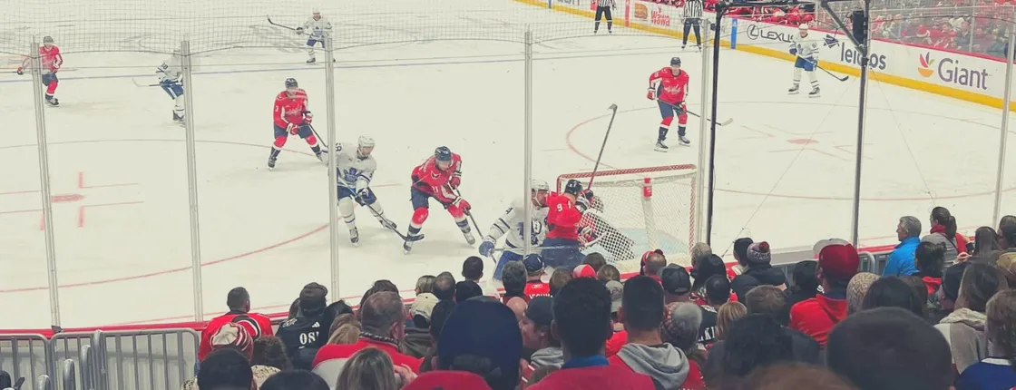 Washington Capitals ice hockey game ticket at Capital One Arena
