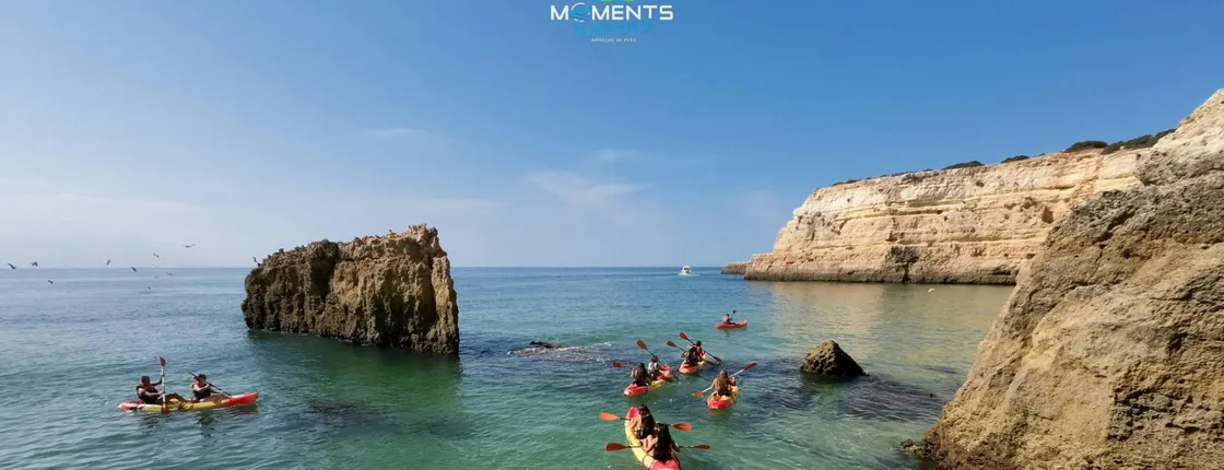 Algarve caves and wild beaches kayak tour