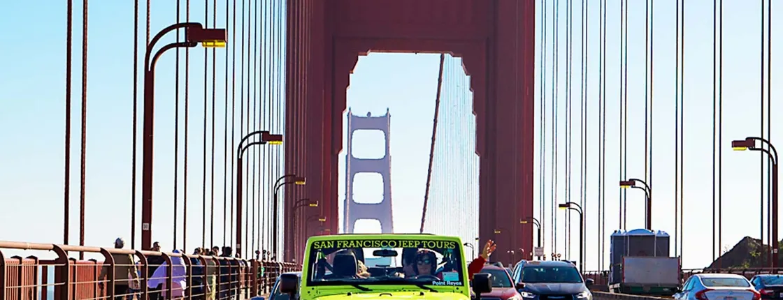 Private ultimate jeep city tour in San Francisco