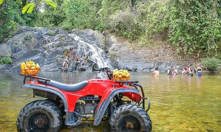3 Hours ATV riding and 5km. White Water Rafting in Phang Nga from Phuket
