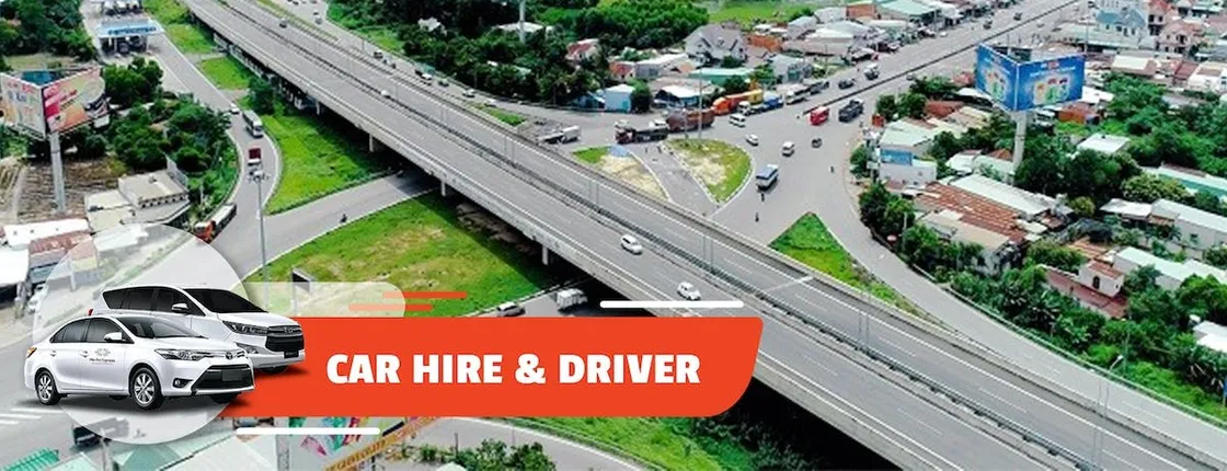 Long Thanh or Song Be car hire with driver from Thu Duc in Ho Chi Minh