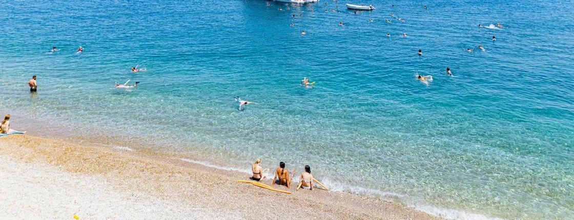 Rhodes sun and sea family boat trip with optional transfers