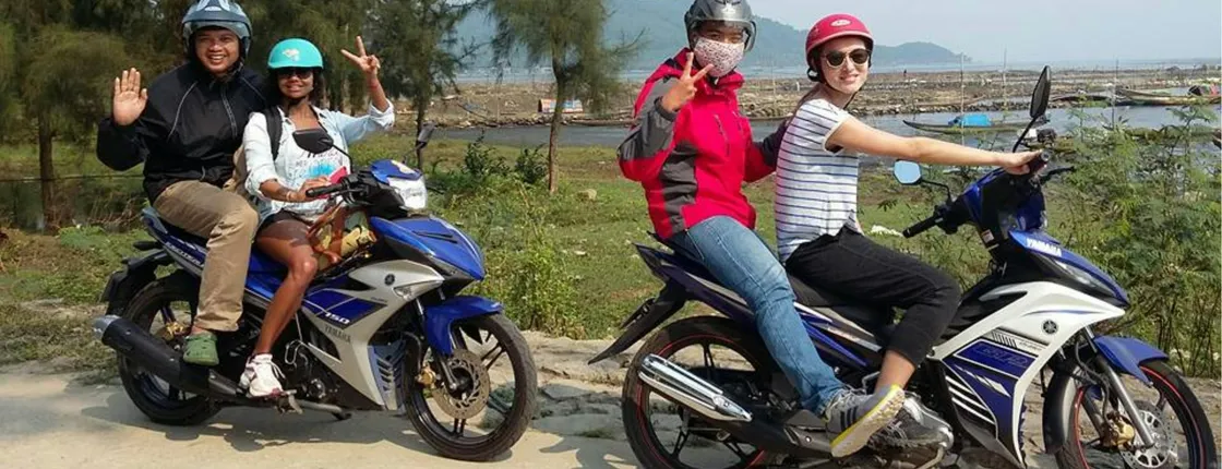 Hue city tour motorbike with easy rider