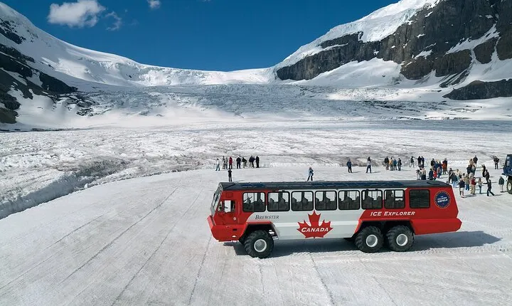 3-D Columbia Icefield and Jasper from Calgary (Airport Transfer)