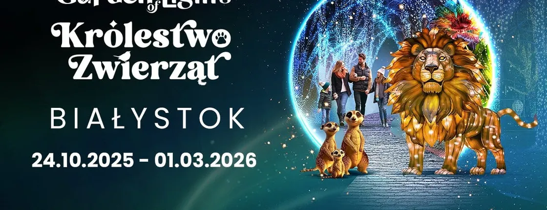 Animal Kingdom Garden of Lights exhibition in Białystok