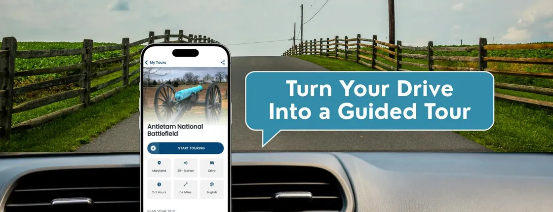 Antietam National Battlefield self-guided driving audio tour