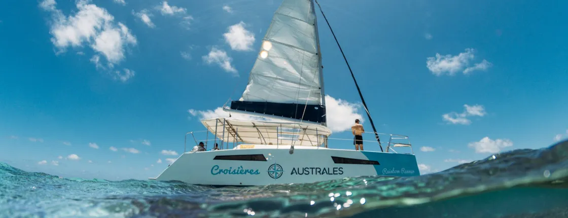 Mauritius Grand Bay North coast catamaran cruise