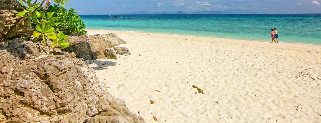 Phi Phi archipelago and Krabi 4 Islands full‑day speedboat tour