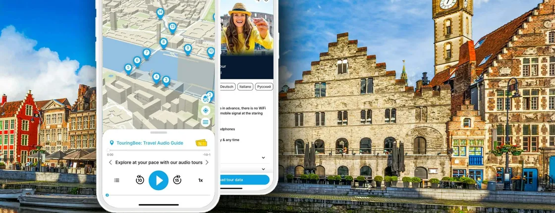 Ghent self-guided walking tour with audio app
