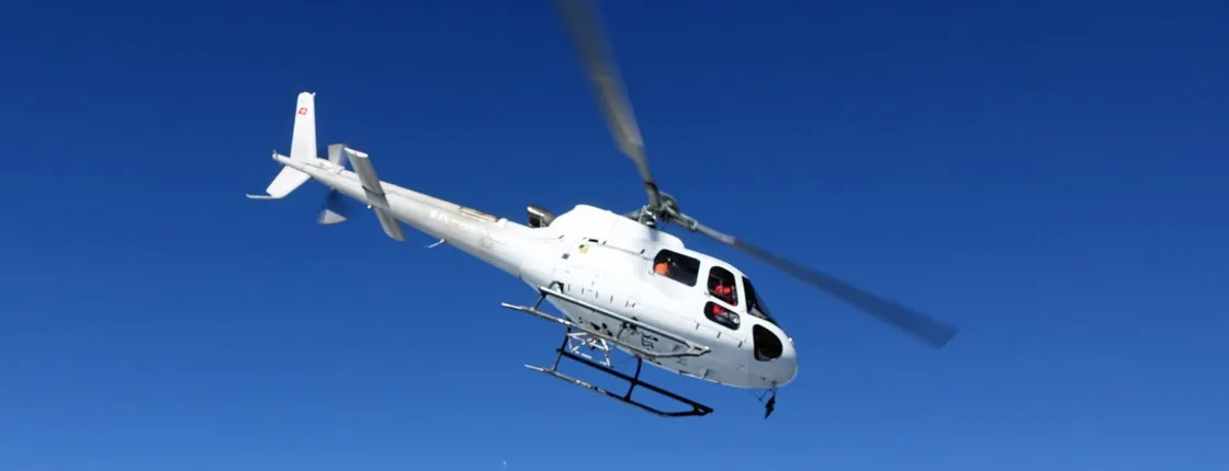 Jura-Seeland helicopter tour from Bern-Belp