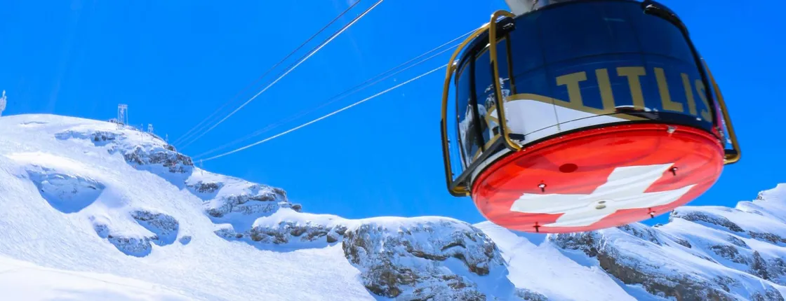 Fun day in the snow at Titlis private tour from Zurich