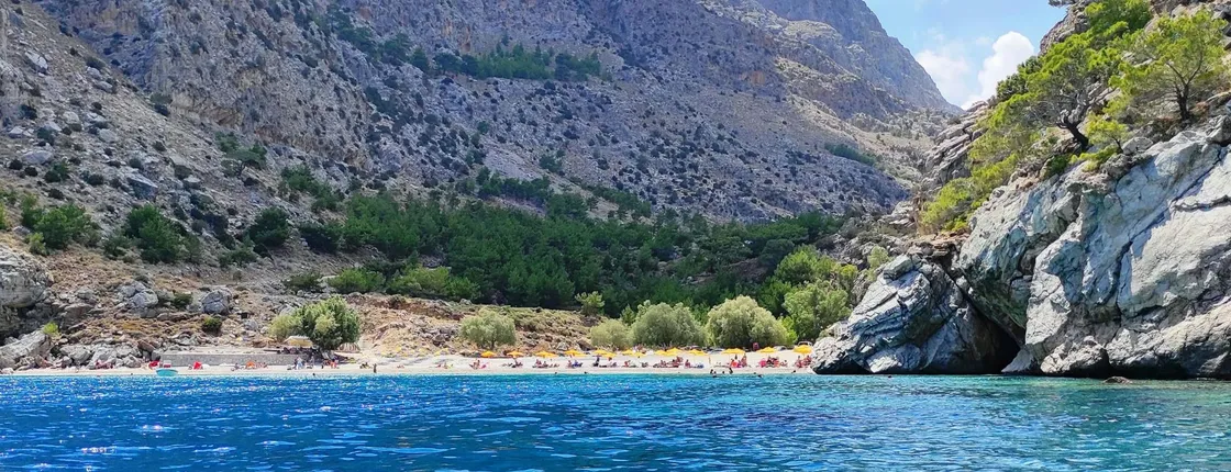 Karpathos best beaches boat cruise with optional transportation
