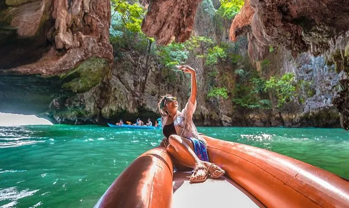 Krabi to James Bond Island Tour Including Sea Canoeing by Speedboat