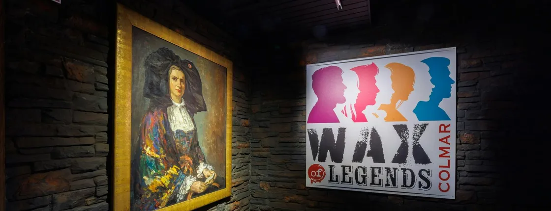 Access to the Wax of Legends in Colmar with audio guide