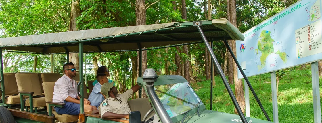 Mauritius 4x4 safari adventure at Bel Ombre Nature Reserve