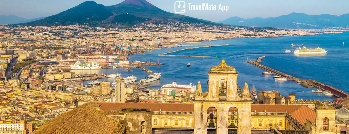 Naples audio guide with TravelMate app