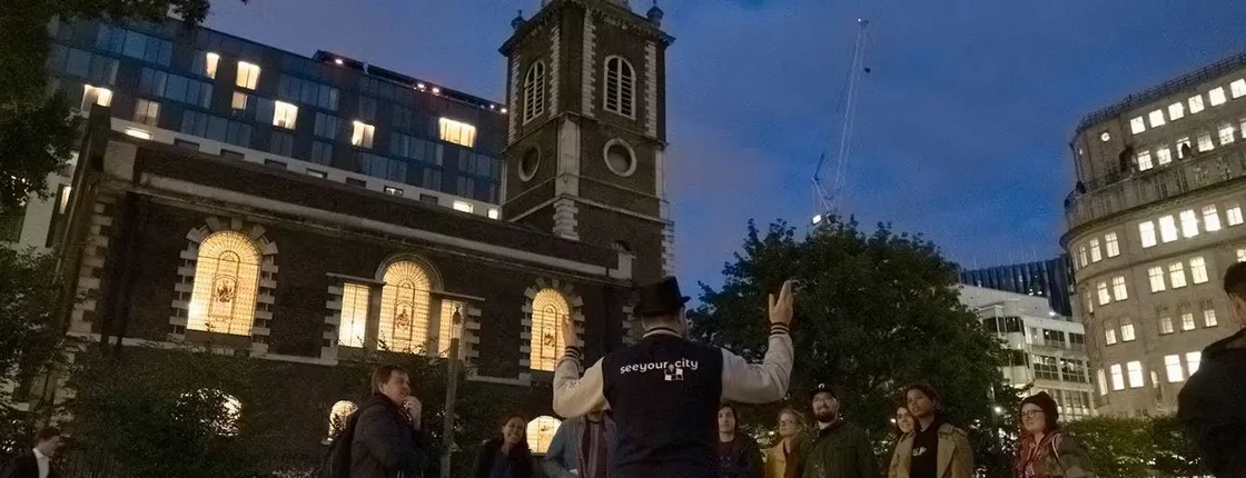 Jack the Ripper guided tour of London in Italian