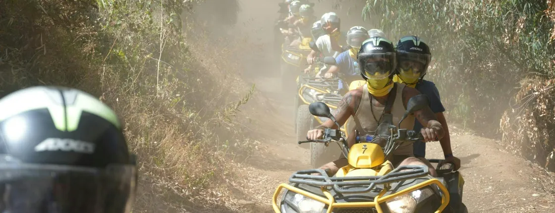 Half-day guided quad tour in the Mijas mountains
