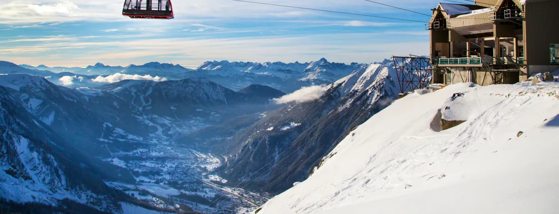 Bus trip to Chamonix Mont Blanc with cable car ride from Geneva