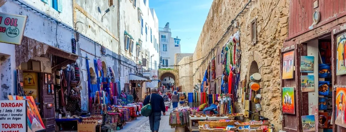 Two-day tour from Agadir to Agafay, Essaouira and Marrakech
