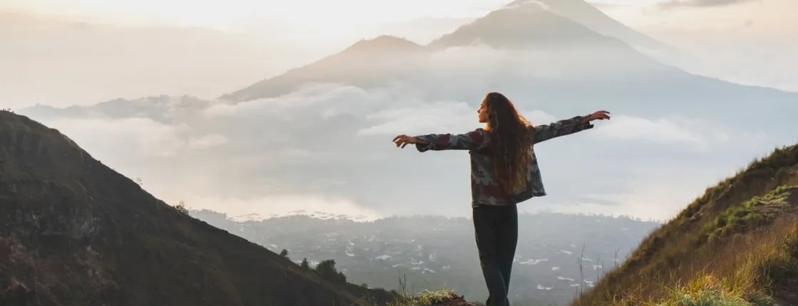 Mount Batur sunrise hike and hidden waterfall visit