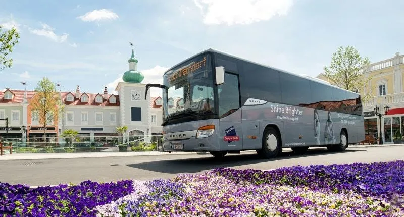 Shuttle bus from Vienna to Designer Outlet Parndorf with free time