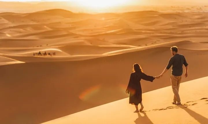 From Fes: Unforgettable Desert Tour to Marrakech 3-Day