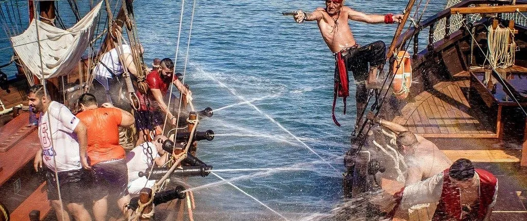 Pirate boat cruise from Varna