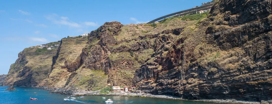 Madeira south coast cruise on Living Sea boat with lunch