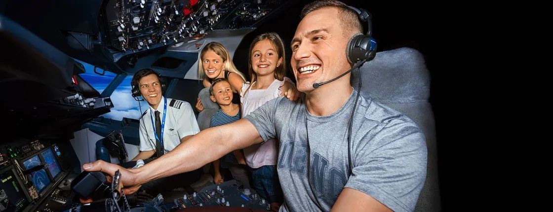 Boeing 737 virtual flight experience