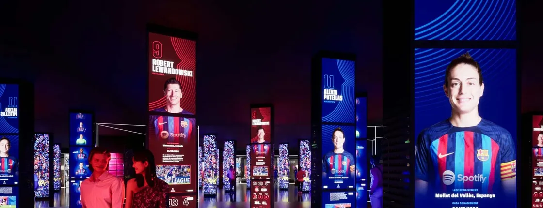 Immersive tour at FC Barcelona Museum and free time in the city