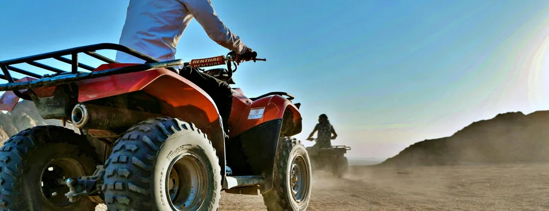 Morning quad bike from Sharm El Sheikh- single use