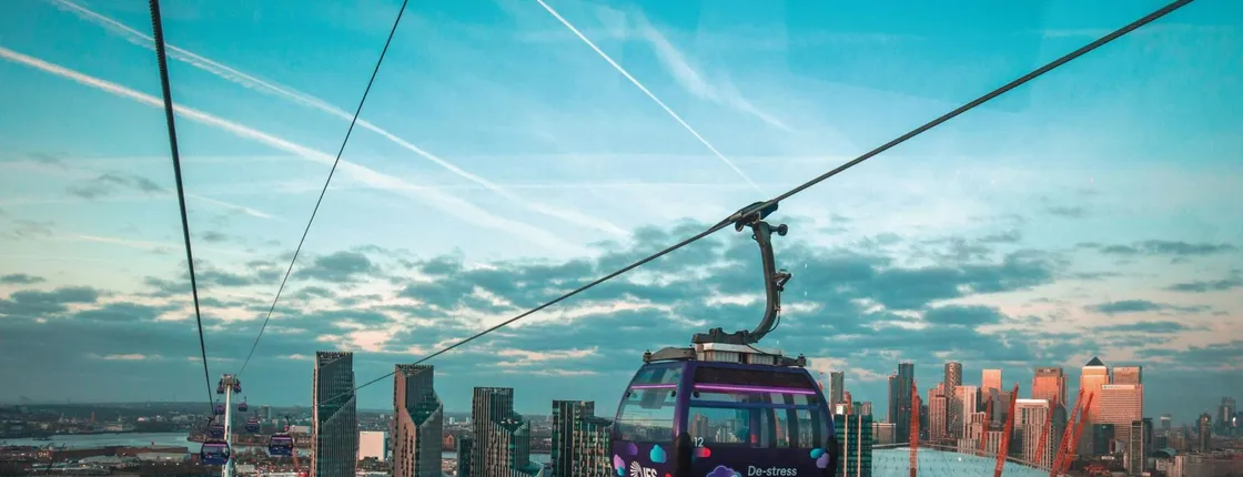 Thames River Cruise and London Cable Car roundtrip tickets