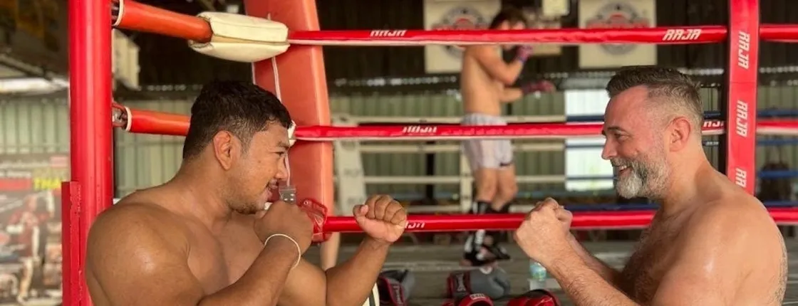 Private Muay Thai boxing class for beginners in Ayutthaya
