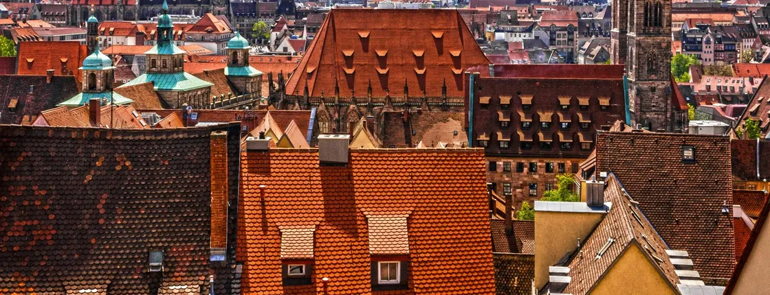 Private architecture walk through Nuremberg with a local expert
