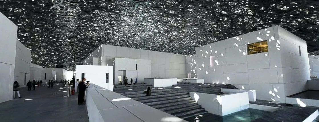 Private Louvre Abu Dhabi and Mosque visit with lunch from Dubai