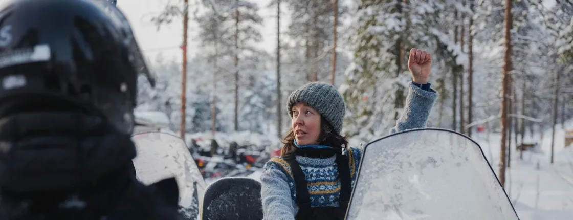 Arctic Circle Snowmobile Safari