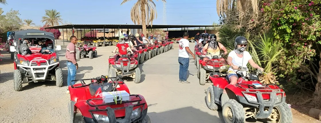 Quad Bike Adventure with Bedouin Tea from Mersa Matrouh