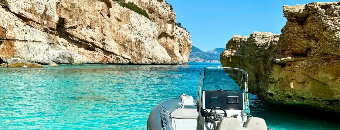 Gulf of Orosei dinghy trip from Cala Gonone