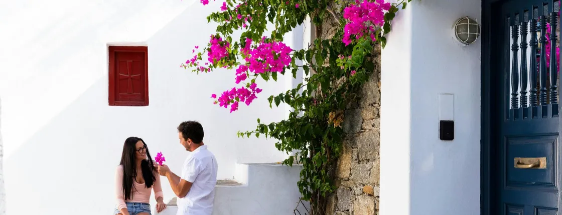Private photoshoot at Mykonos Town