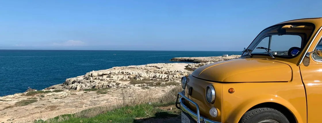 Private Tour in Polignano a Mare by a Vintage Car