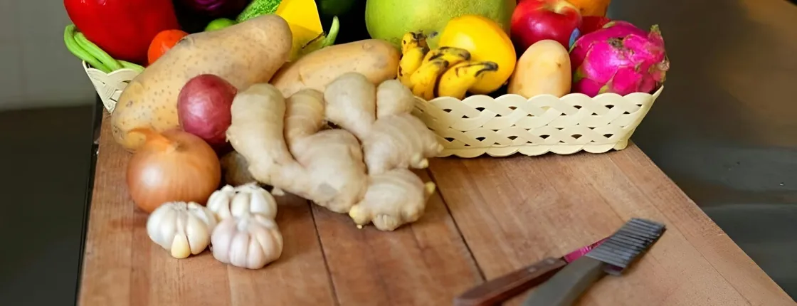 Thai cooking class with market visit near Chiang Mai