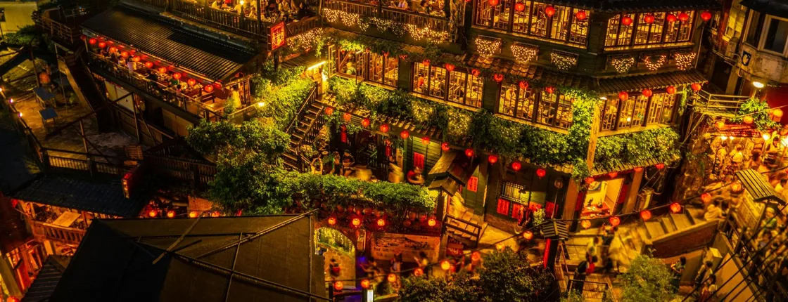 Jiufen Night Tour from Taipei