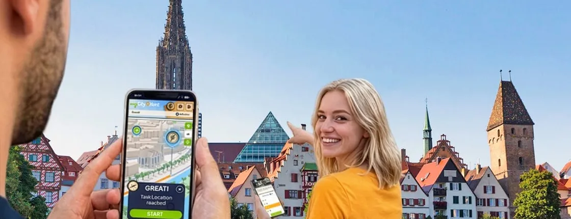 Self-guided digital scavenger hunt in Ulm